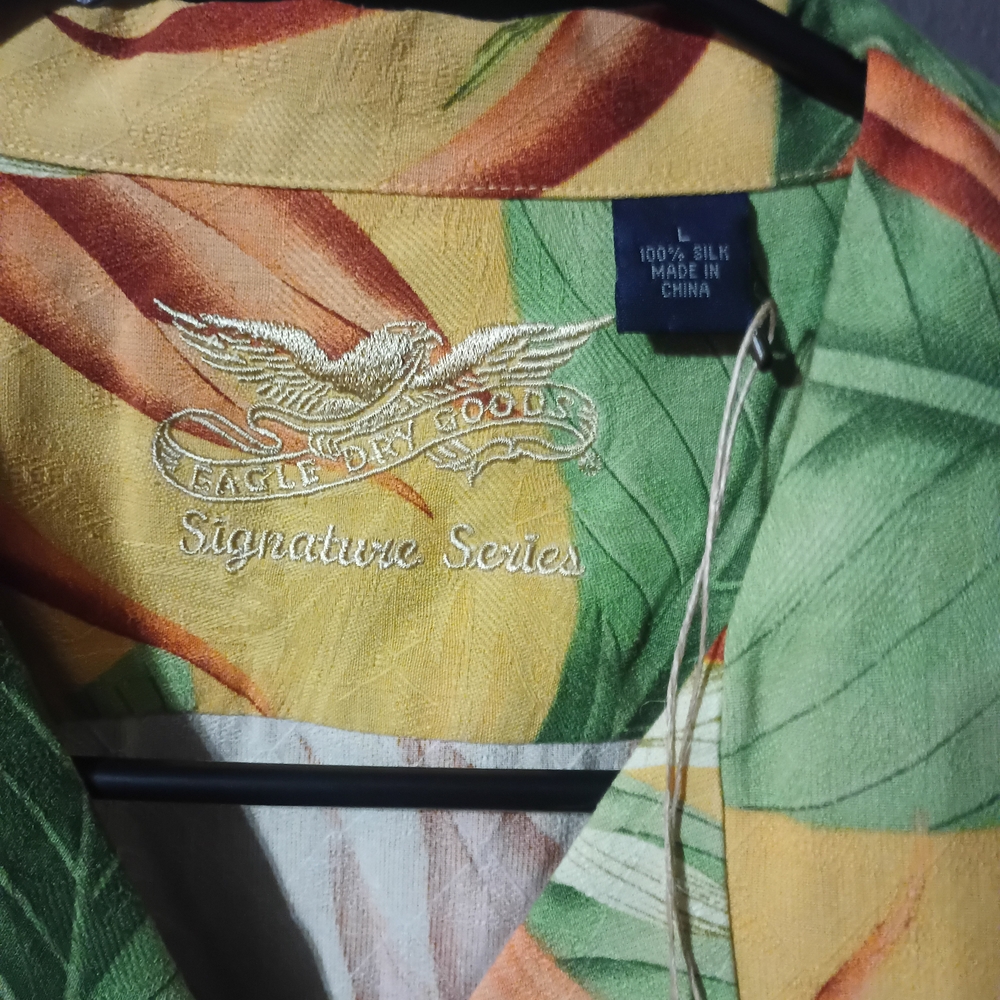 Eagle Dry Good's Tropical Print Men's Shirt - Picture 3 of 3